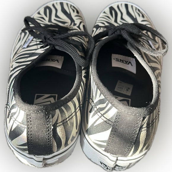 Vans Doheny Decon Metallic Zebra Black Sneaker Shoes womens SIZE 8.5 - Picture 4 of 5